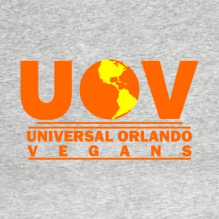 Universal Orlando Vegans Orange T-Shirt